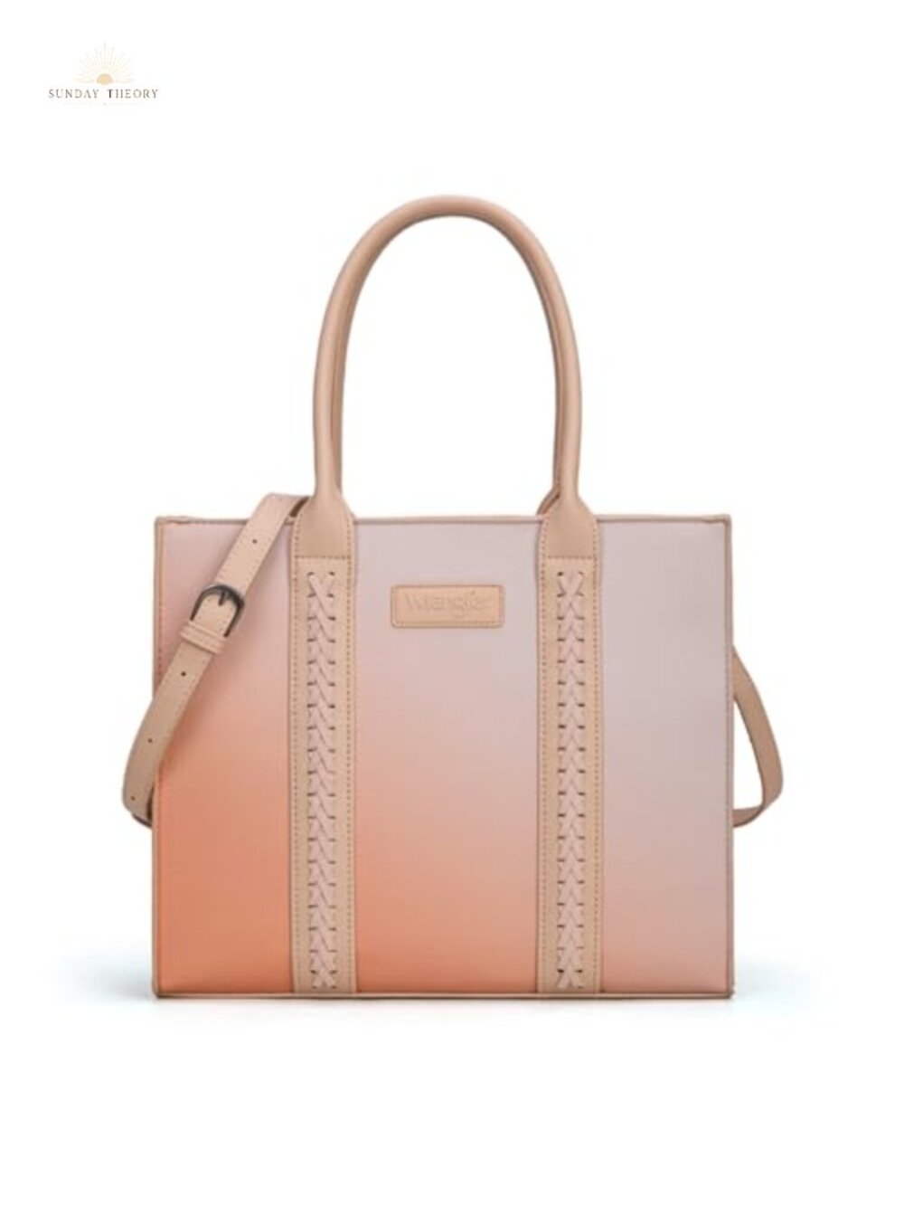 Wrangler Tote Bag for Women Work Top-Handle Handbag with Strap
